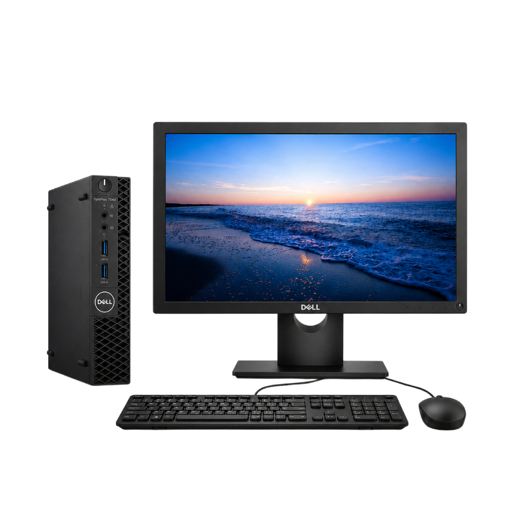 pc core i5 de 7mii PC Core i5 de 7th Generación | 8GB de RAM | 256GB de SSD | Monitor de 22 Pulgadas | USADO - Imagen 1